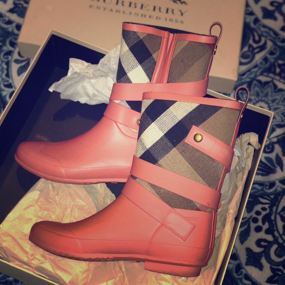 Burberry Rain Boots